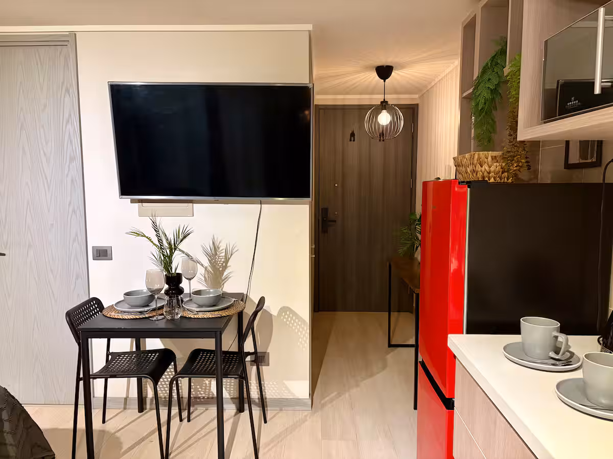 Estudio moderno | Check-in digital y totalmente equipado